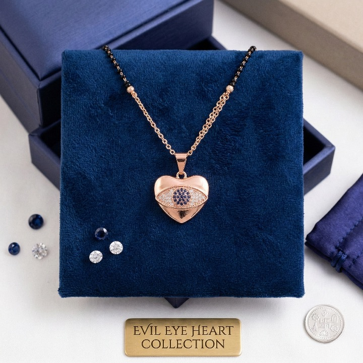 Divine Heart Evil Eye Mangalsutra