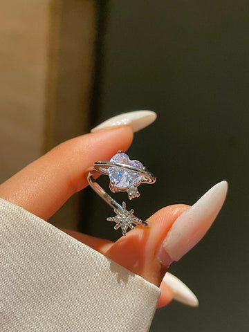 Fairy Core Heart Ring